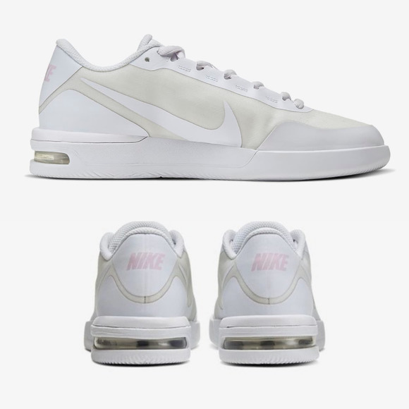 NikeCourt Air Max Vapor Blush Wing White Sneaker